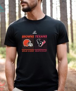 Best houston Texans Vs Clevaland Browns 2023 NFL Wild Card Matchup shirt