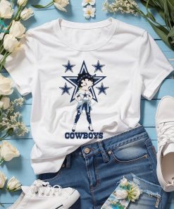 Betty Boop Dallas Cowboys Tshirt