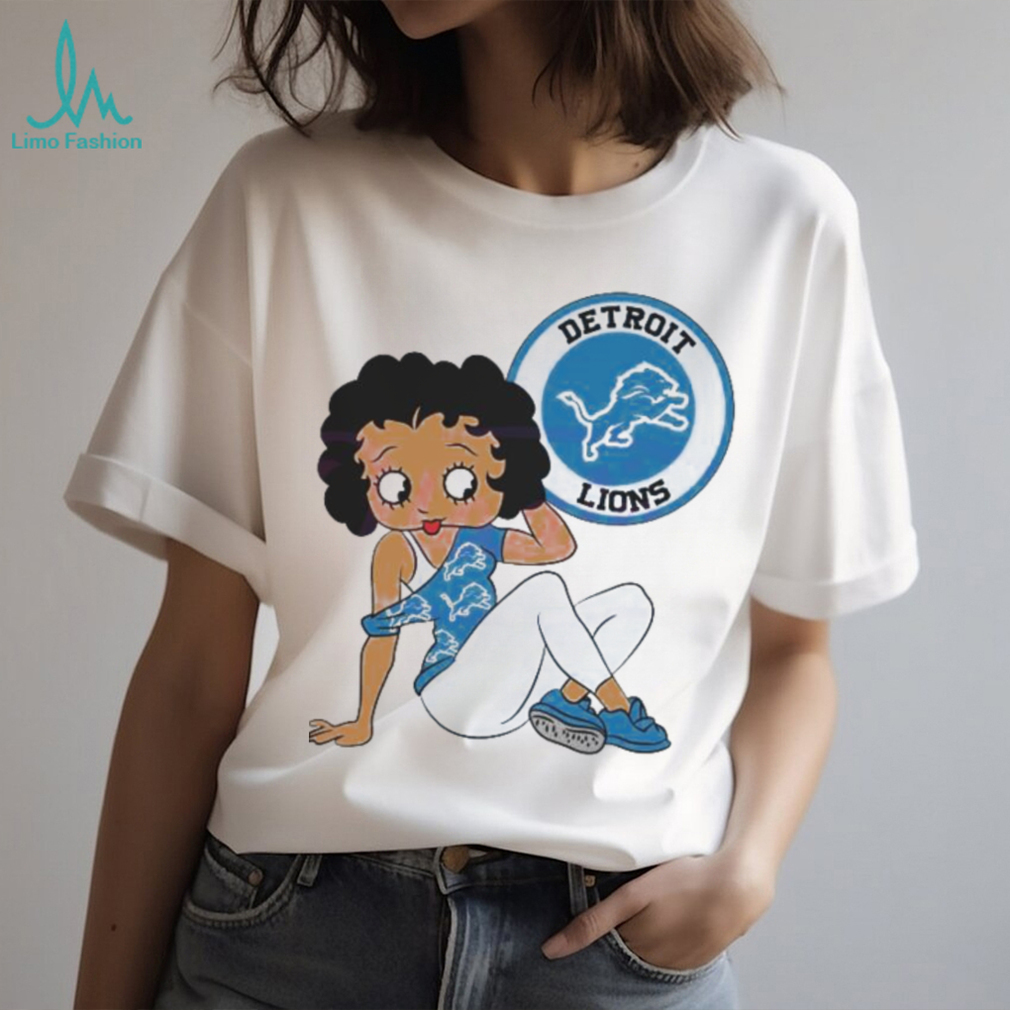 Betty Boop Detroit Lions Logo 2024 Shirt Betty Boop Detroit Lions Logo 2024 Shirt