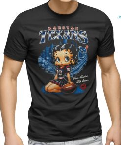 Betty Boop From Houston With Love Football Texans Shirt, hoodie, sweater, long sleeve and tank top Betty Boop From Houston With Love Football Texans Shirt