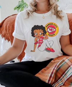 Betty Boop Kansas City Chiefs Logo 2024 shirt