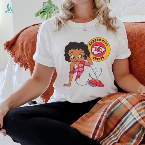 Betty Boop Kansas City Chiefs Logo 2024 shirt