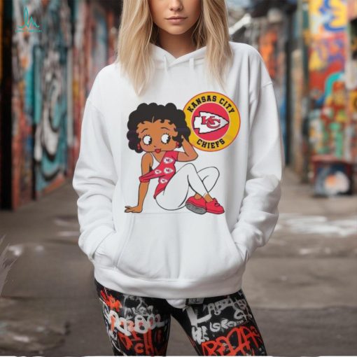 Betty Boop Kansas City Chiefs Logo 2024 shirt