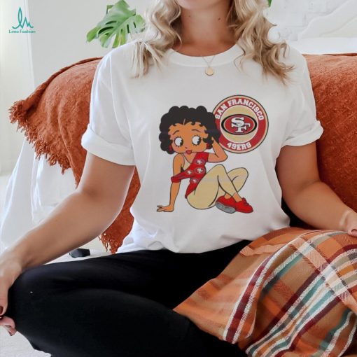 Betty Boop San Francisco 49ers Logo Shirt
