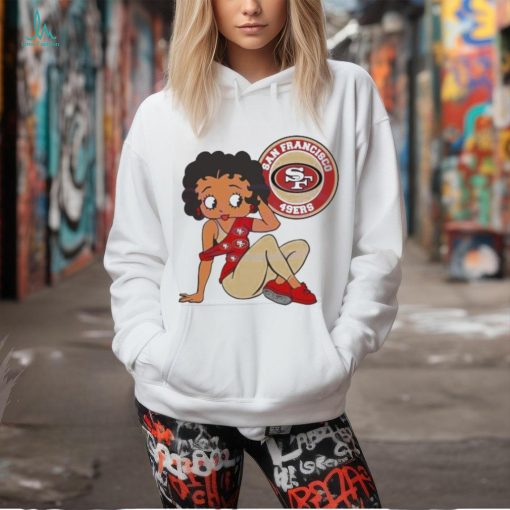 Betty Boop San Francisco 49ers Logo Shirt