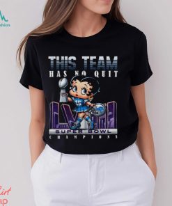 Betty Girl Detroit Lions Super Bowl LVIII Champion T Shirt