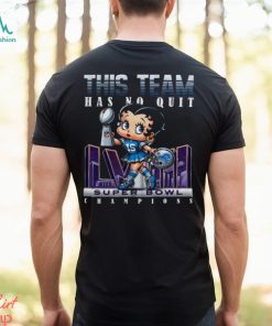 Betty Girl Detroit Lions Super Bowl LVIII Champion T Shirt