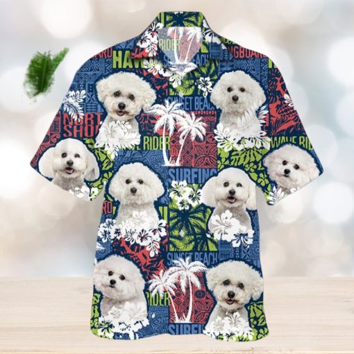 Bichon Frise Hawaiian Shirt Dog Aloha Shirt For Men Women Beach