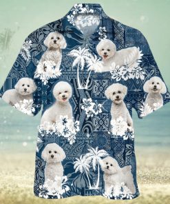 Bichon Frise Hawaiian Shirt Dog Lover Summer Gift Beach