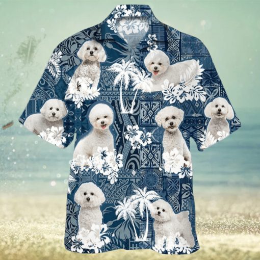 Bichon Frise Hawaiian Shirt Dog Lover Summer Gift Beach