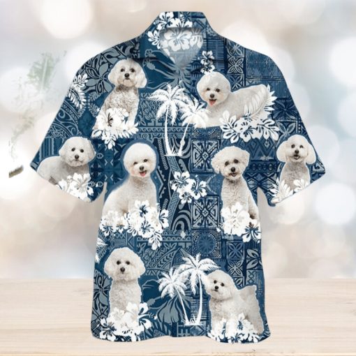 Bichon Frise Hawaiian Shirt Dog Lover Summer Gift Beach