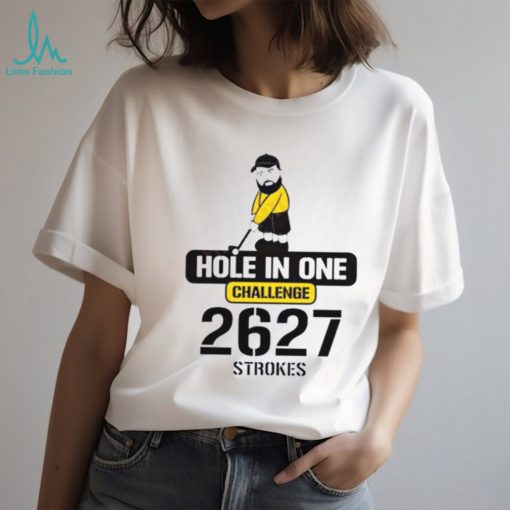 Big Cat Hole In One 2627 Strokes Shirt