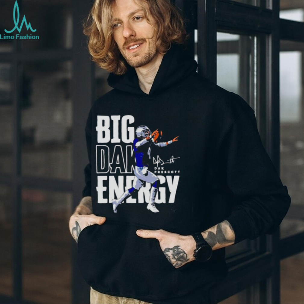 Big Dak Energy Dallas Cowboys Player Signature Shirt Big Dak Energy Dallas Cowboys Player Signature Shirt