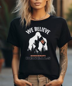 Bigfoot We Believe Cincinnati Bengals 2024 shirt