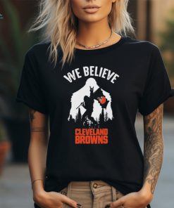 Bigfoot We Believe Cleveland Browns 2024 shirt