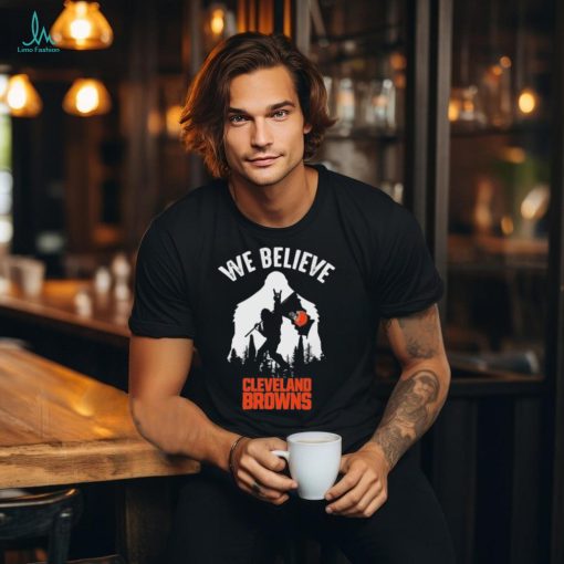 Bigfoot We Believe Cleveland Browns 2024 shirt
