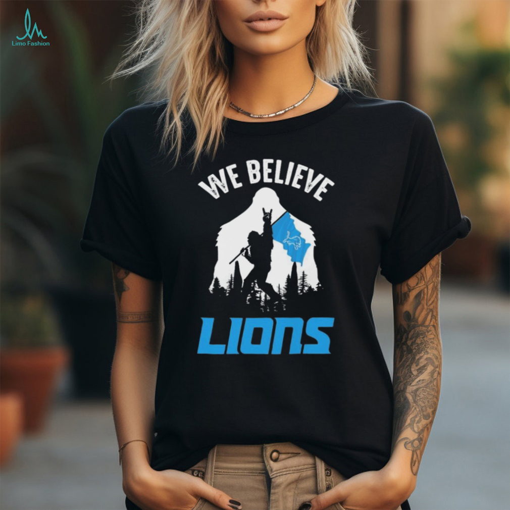 Bigfoot We Believe Detroit Lions 2024 shirt Bigfoot We Believe Detroit Lions 2024 shirt