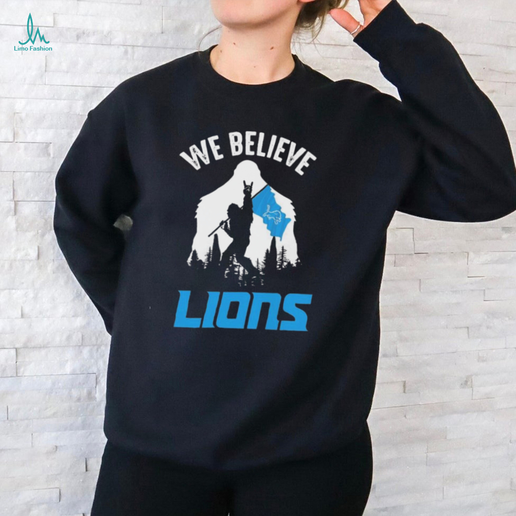 Bigfoot We Believe Detroit Lions 2024 shirt Bigfoot We Believe Detroit Lions 2024 shirt