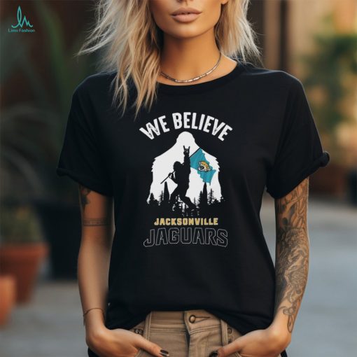 Bigfoot We Believe Jacksonville Jaguars 2024 shirt
