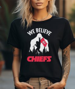 Bigfoot We Believe Kansas City Chiefs 2024 shirt