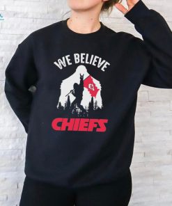 Bigfoot We Believe Kansas City Chiefs 2024 shirt