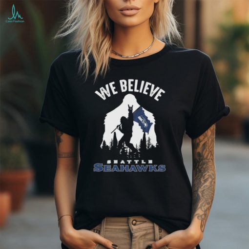 Bigfoot We Believe Seattle Seahawks 2024 shirt
