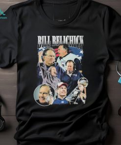 Bill Belichick New England Patriots Graphic Tee Shirt