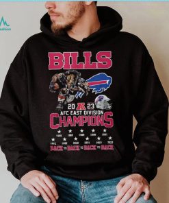 Bills 2023 AFC East Champions Let’s Go Bills Two Sided Shirt