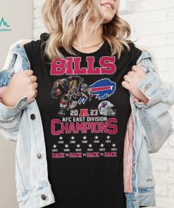 Bills 2023 AFC East Champions Let’s Go Bills Two Sided Shirt