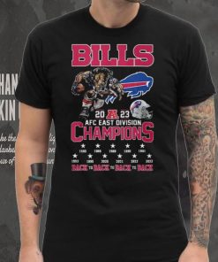 Bills 2023 AFC East Champions Let’s Go Bills Two Sided Shirt