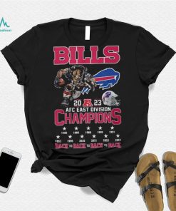 Bills 2023 AFC East Champions Let’s Go Bills Two Sided Shirt