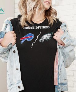 Bills VS Eagles House Divided Custom Logo Super Bowl T Shirt