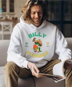 Billy Strings Peace Love Mushroom Shirt