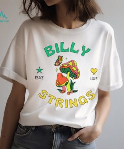 Billy Strings Peace Love Mushroom Shirt