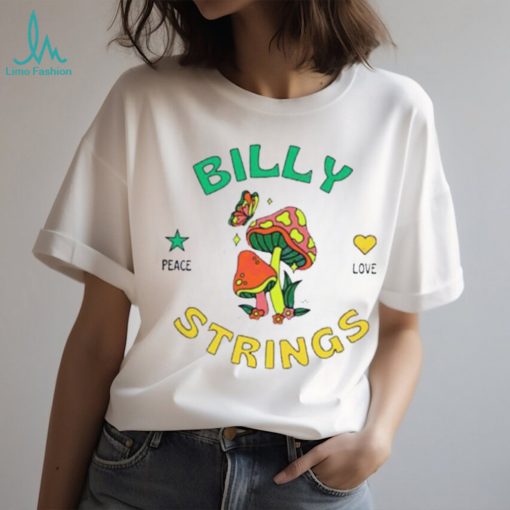 Billy Strings Peace Love Mushroom Shirt