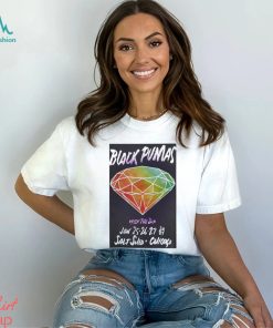 Black Pumas Tour 2024 The Salt Shed Poster t shirt
