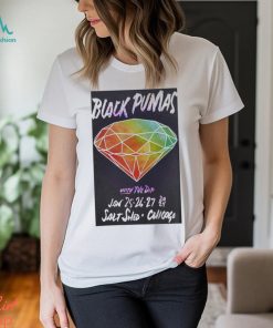 Black Pumas Tour 2024 The Salt Shed Poster t shirt