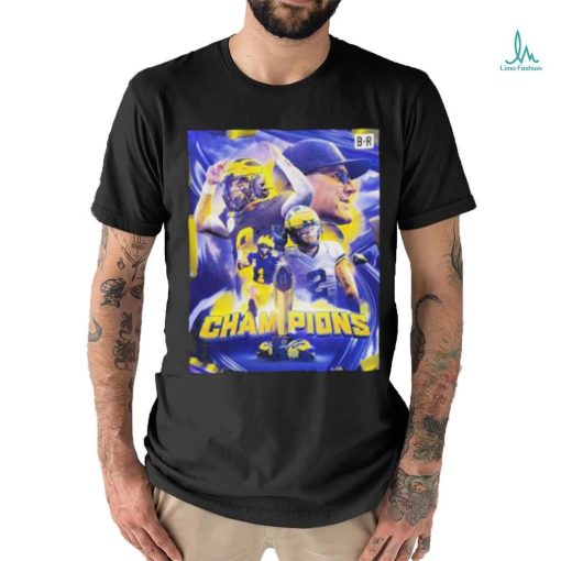 Bleacher report Michigan wins the national championship T shirt