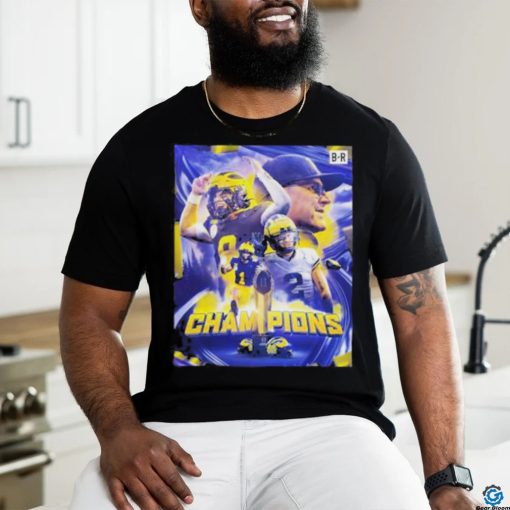 Bleacher report Michigan wins the national championship T shirt