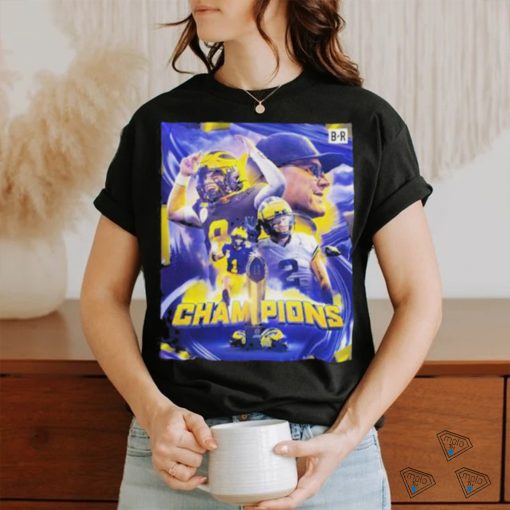 Bleacher report Michigan wins the national championship T shirt