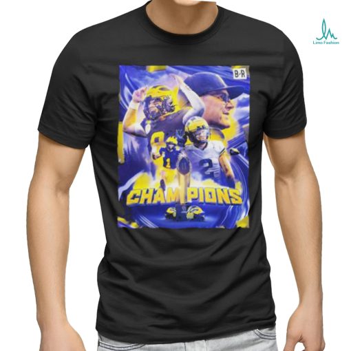 Bleacher report Michigan wins the national championship T shirt