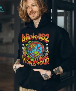 Blink 182 The World Tour 2023 2024 Shirt Rock N’roll T Shirt Classic
