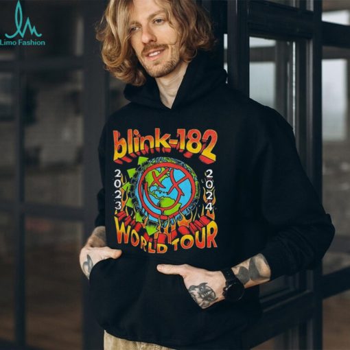 Blink 182 The World Tour 2023 2024 Shirt Rock N’roll T Shirt Classic