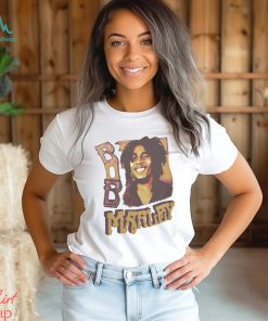 Bob Marley Merch Beige Core T Shirt