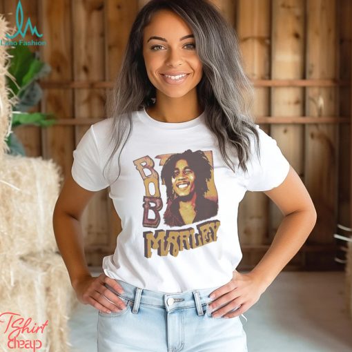 Bob Marley Merch Beige Core T Shirt