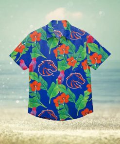 Boise State Broncos Floral Hawaiian Shirt