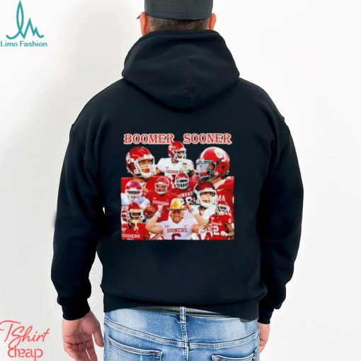 Boomer Oklahoma Sooners football legends graphic shirt