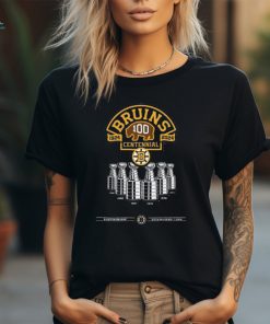 Boston Bruins Hockey Team 100th Season Hockey 2024 T Shirt