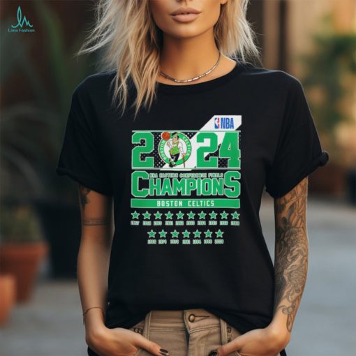 Boston Celtics 2024 NBA Eastern Conference Finals Champions shirt