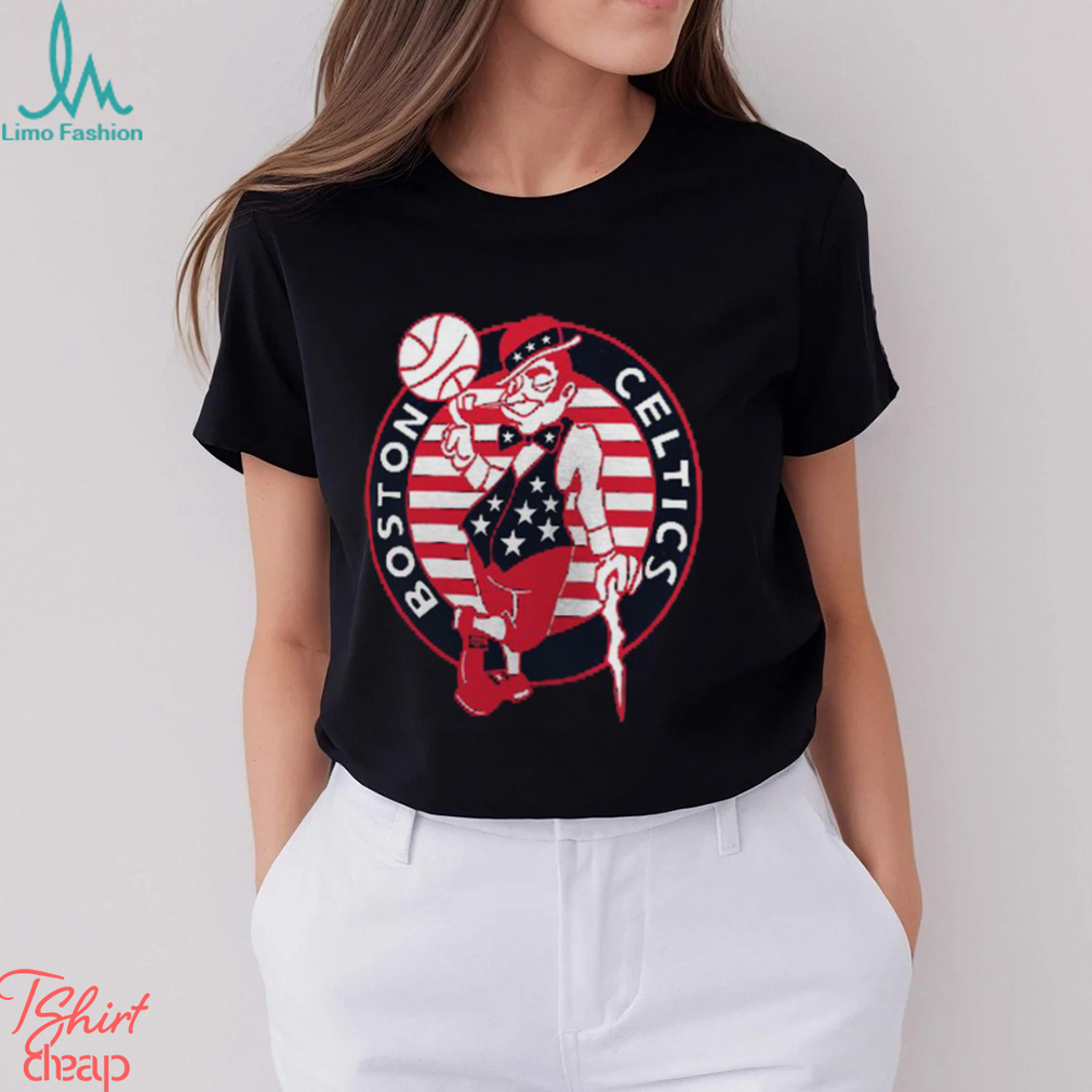 Boston Celtics Fanatics Branded NBA Hoops for Troops T Shirt Boston Celtics Fanatics Branded NBA Hoops for Troops T Shirt